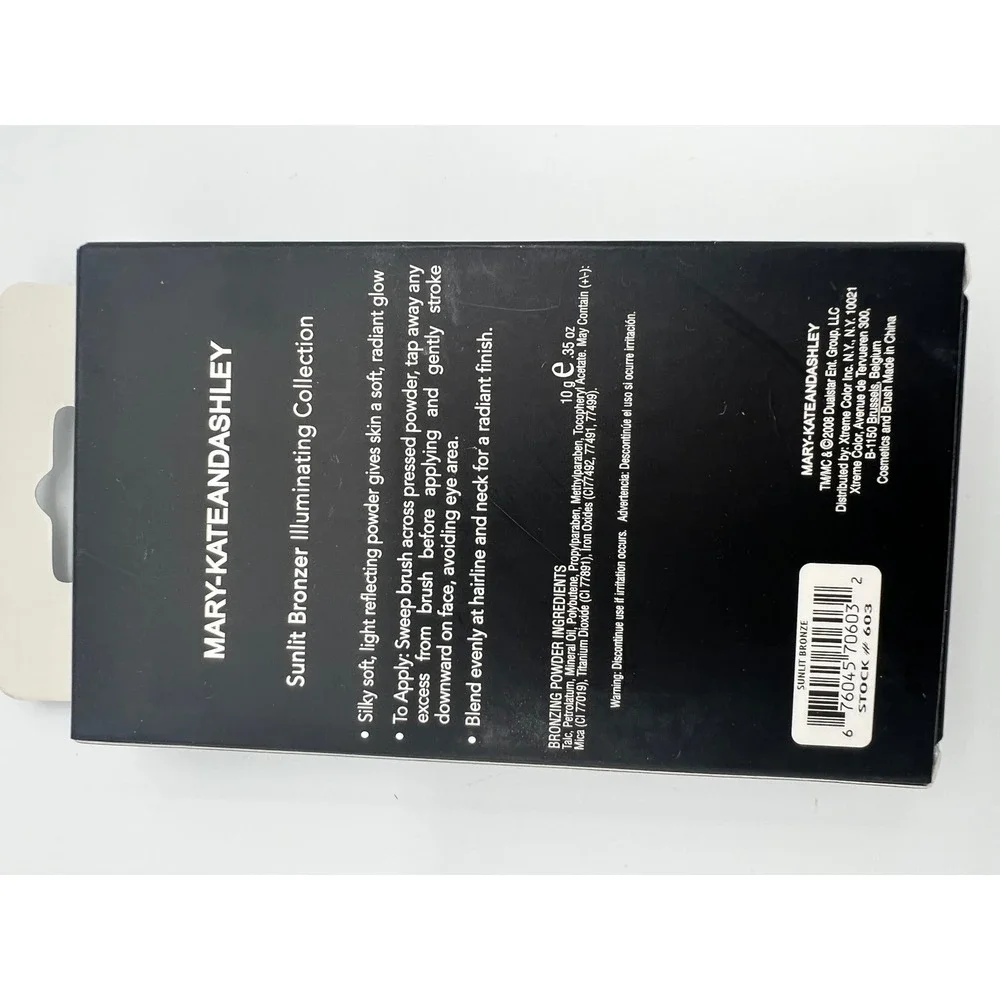 Mary-Kate and Ashley Sunlit Bronze Illuminating Bronzer with Brush‎ New